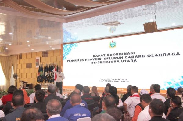 Edy Rahmayadi Dorong Seluruh Pengprov Cabor Lebih Giat Mencari Talenta